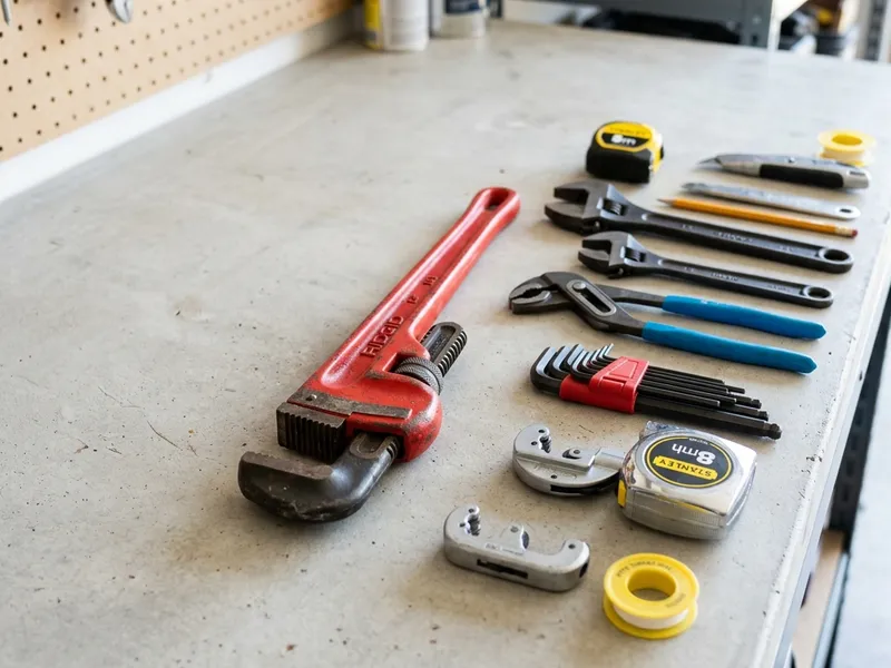 Professional plumbers in Stanton, CA equipped with top-tier tools for residential and commercial plumbing services.